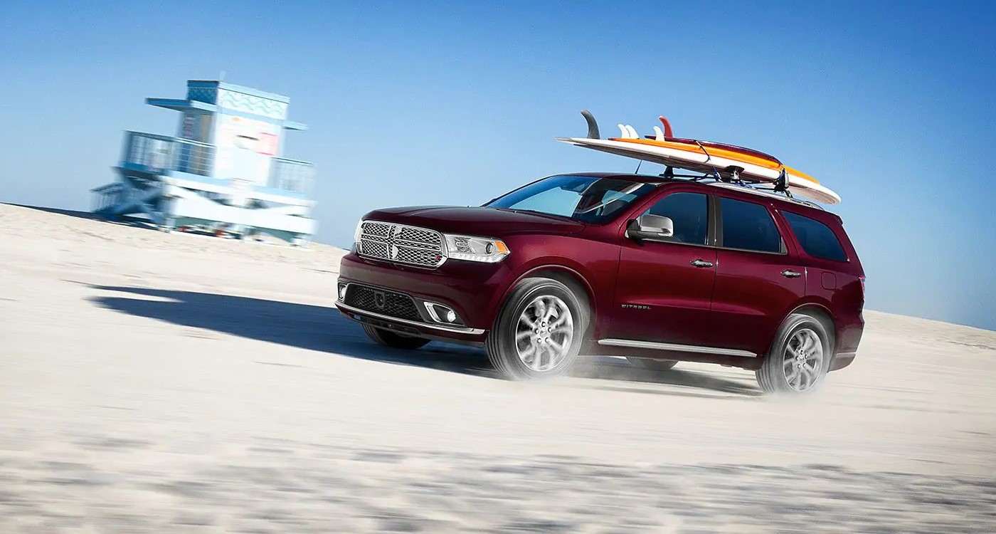 2019 Dodge Durango Red Exterior Side Picture